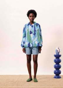 Gifts Over 100: Bering Shirt - Nenufar Bleu