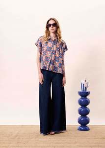 Gifts Over 100: Chrysocolle Shirt - Azulejos