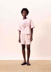 Gifts Over 100: Lolite T Shirt - Rose Pale