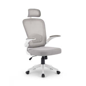 In Stock: Ergonomic Mesh Office Desk Chair - Grey