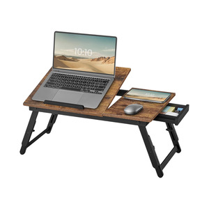 In Stock: Bed Laptop Desk - Rustic Brown