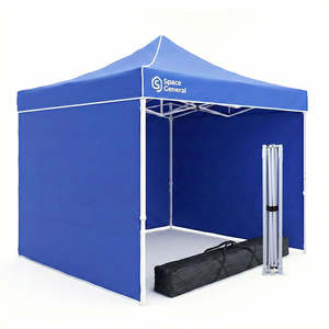 Pop Up Gazebo 3m x 3m with Carry Bag - Blue