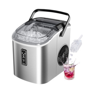 Pre Order: Euhomy Portable Bullet Ice Maker – 12kg/24h, Self-Cleaning, 6-Min 9 Cubes