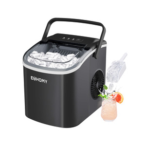 Pre Order: Euhomy Portable Benchtop Ice Maker – 12kg/24h, 6-Min Fast Ice