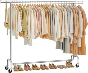 Pre Order: Adjustable Metal Garment Rack Large