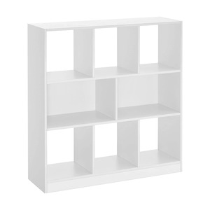 Nola 8-Cube Wooden Storage Bookcase