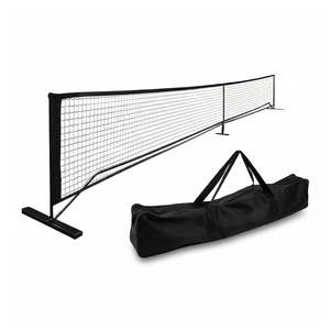 Full-Size Badminton Volleyball Tennis Pickleball Net – With Carry Bag