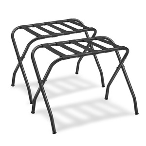 Holiday Storage: Luggage Rack Suitcase Stand (Set of 2)