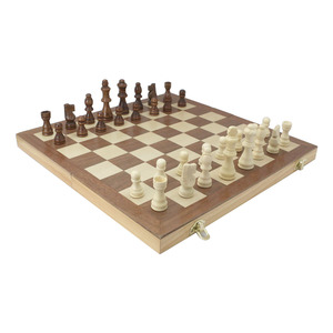 Classic Wooden Chess – 38cm Board