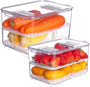 Vacane: Vegetable Fruit Storage Containers (Set of 2)