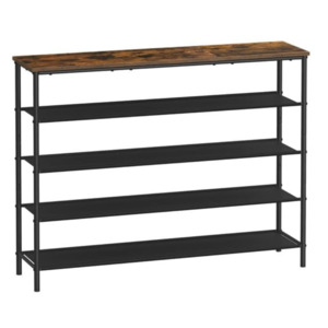 Shoe Storage: 5 Tier Shoe Storage Rack For 20-24 Pairs of Shoes