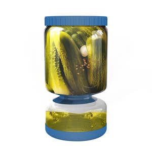 Kitchen Storage: Glass Pickle Jar