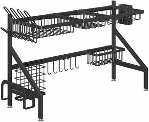 Over The Sink Kitchen Dish Drying Rack