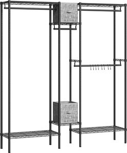 Wardrobes: Heavy Duty Wardrobe Garment Rack for Hanging Clothes