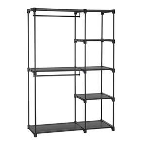 Freestanding 5 Shelves Portable Wardrobe