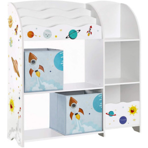 Storage Furniture: Kids Storage Bookshelf Multi-Functional Storage Unit