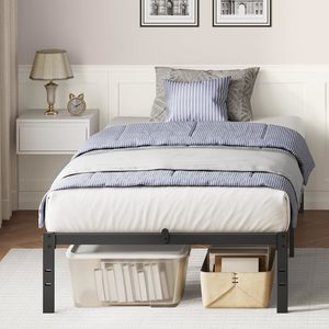 Vasagle: Modern Metal Bed Base – Single