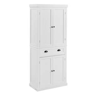 Briana Kitchen Pantry Cabinet - White