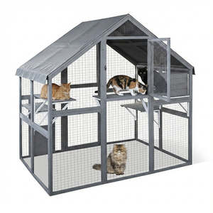 Mina Outdoor Cat House – Grey