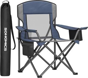 Spring Collection: Folding Outdoor Camping Chair – Blue
