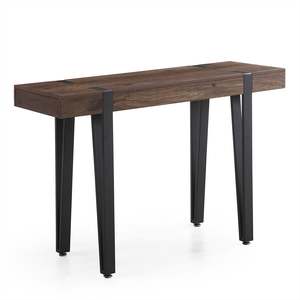 Industrial Luxe Console Table
