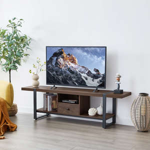 Nova 1.8m Entertainment TV Stand - Dark Oak