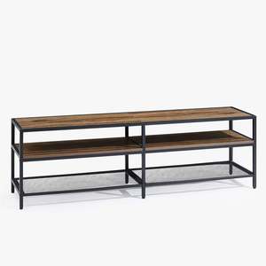 Industrial: Soma 1.6m Entertainment TV Stand - Rustic Brown