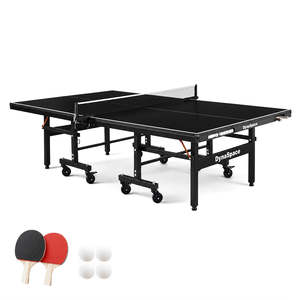 Pre Order: DynaSpace Professional Indoor Table Tennis Table with Integrated Ball Dispenser
