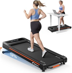 Fathers Day: MERACH W50 Walking Pad Treadmill 150KG Weight Capacity with Remote & LED