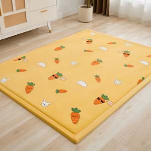 Space Essentials: Tatami Rug Soft Touch Mat – Yellow Carrot (200cm x 300cm)