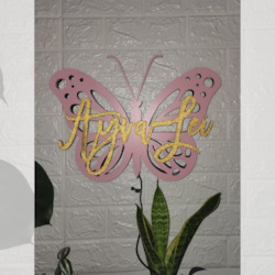 LED Wall Hanging: Butterfly LED Wall Hanging
