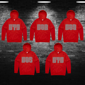 Apparel: Rep the Code Hoodie - Red