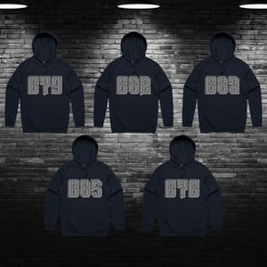 Hoodies: Rep the Code Hoodie - Navy