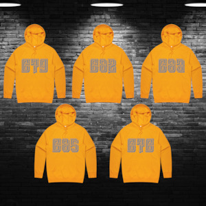 Hoodies: Rep the Code Hoodie - Gold (PRE ORDERS)