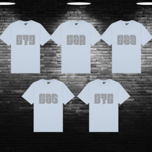 Rep the Code Tee - Pale Sky