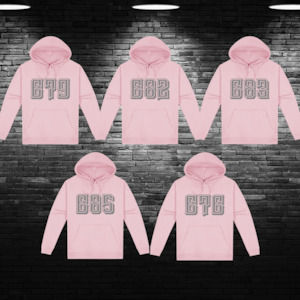 Rep the Code Hoodie - Pale Pink