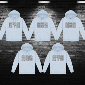 Rep the Code Hoodie - Pale Sky