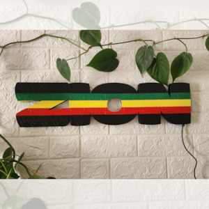 Rasta LED Wall Hanging