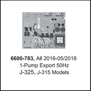 Jacuzzi® Spas Control Circuit Board J-300 1-Pump