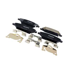 Brake Pads: 2201-CDF - PAD KIT, DISC BRAKE, FRONT - KIT (WITH ANTI SQUEAL SHIM, WITH BRACKETS)
