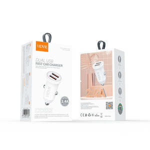 Car Charger: Vidvie CC533 Dual USB Fast Car Charger