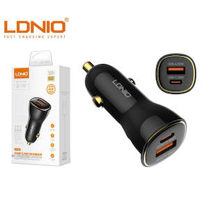 LDNIO C103 PD Car Phone Fast Charger With Type c