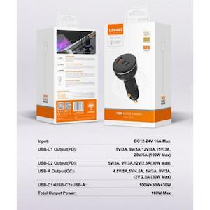 Car Charger: LDNIO C102 PD Car Phone Super Fast Charger With Type c