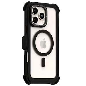 Adventure Magsafe Triple Layer Belt Clip Rugged Case For iPhone 15 Pro