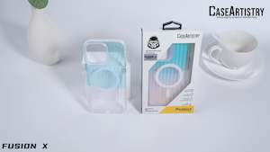 Iphone 15 Pro: Case Artistry Corrugated Pattern Mag Armor Fusion X iPhone 15 Pro