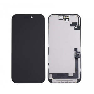 Replacement Lcd Screen For iPhone 16 Black Soft Oled
