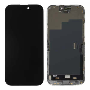 Replacement Lcd Screen For iPhone 15 Pro Black Soft Oled