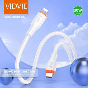 Cables: Vidvie CB4031 Type C to Lightning Data Cable 1 Meter