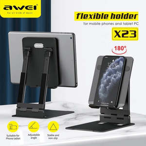 AWEI X23 iPad & Phone stand Compatible 7 to 15 inches