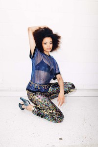 UNISEX SHEER BLUE T-SHIRT